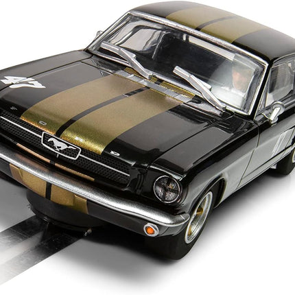 C4405T, Scalextric 1/32 Scale Slot Car Ford Mustang - Black and Gold