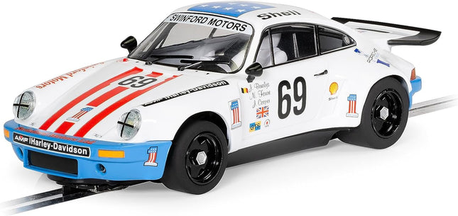 C4351T, Scalextric 1/32 Scale Slot Car Porsche 911 3.0 RSR - 6th LeMans 1975