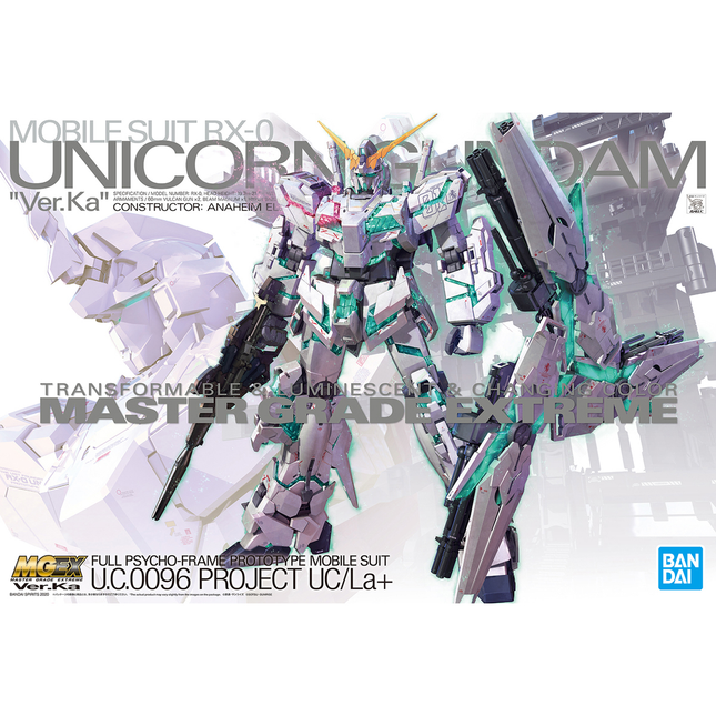 BAN2515191, 1/100 MGEX Unicorn Gundam Ver. Ka