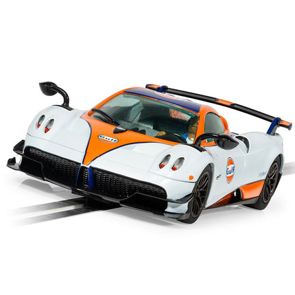 C4335T, Scalextric 1/32 Scale Slot Car Pagani Huayra BC Roadster - Gulf Edition