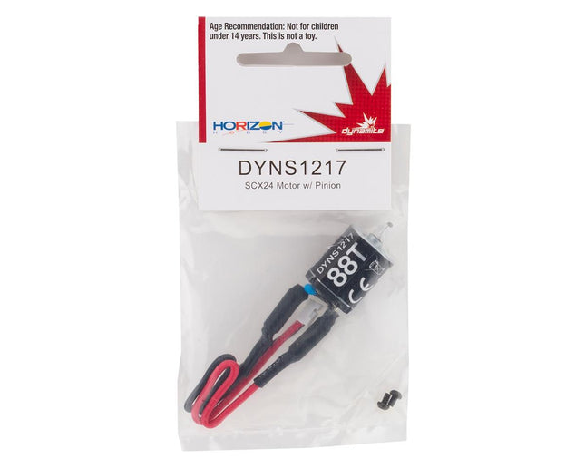 DYNS1217, Dynamite SCX24 Motor w/Pinion