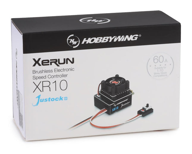 HWA30112003, Hobbywing Xerun XR10 Justock G3 1/10 Sensored Brushless ESC