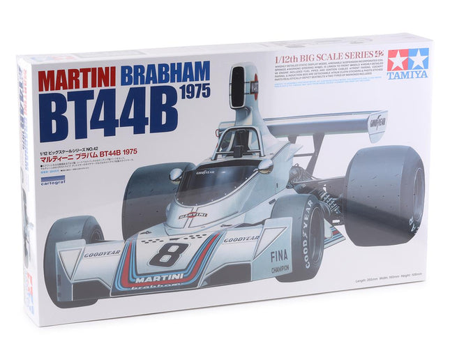 TAM12042, Tamiya 1975 Martini Brabham BT44B 1/12 Plastic Model Kit