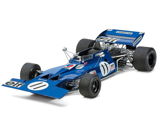 TAM12054, Tamiya Tyrrell 003 1971 Monaco GP 1/12 Plastic Model Kit