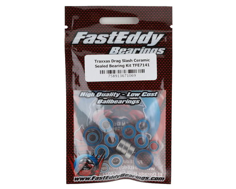 TFE7141, FastEddy Traxxas Drag Slash Ceramic Bearing Kit