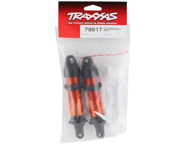 TRA7861T, Traxxas XRT Medium GTX Shocks (Orange) (2)