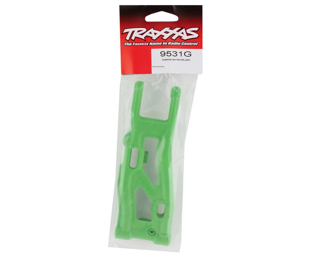 TRA9531G, Suspension arm, front (left), green Sledge