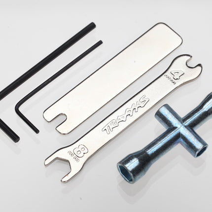TRA2748R, Traxxas Tool Set 1.5mm, 2.0mm, 2.5mm, 4-Way Wrench
