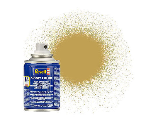 100ml Acrylic Sandy Yellow Mat Spray