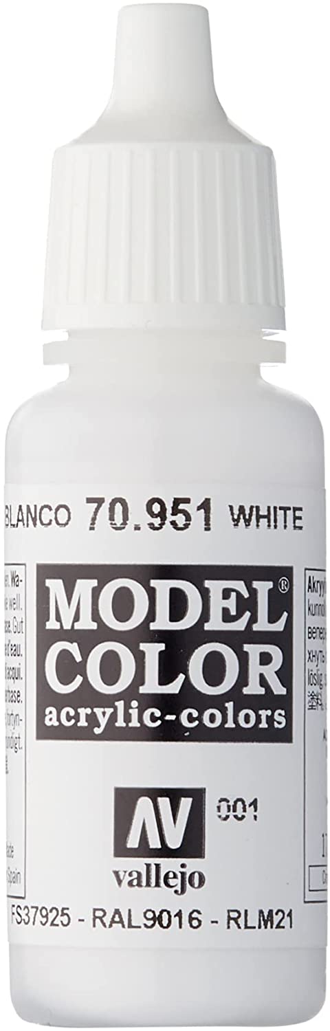 VLJ-70951, 17ml Bottle White Model Color