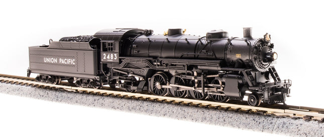N Scale 5984 USRA 2-8-2 Light Mikado Steam Locomotive, Union Pacific #2483 (Equipped with Paragon3 Sound/DC/DCC) - Caloosa Trains And Hobbies