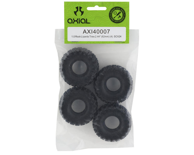 AXI40007, Axial SCX24 1.0" Rock Lizards Tires (4)