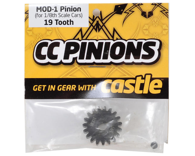 CSE010-0065-11, Castle Creations Mod 1 Pinion Gear w/5mm Bore (19T)