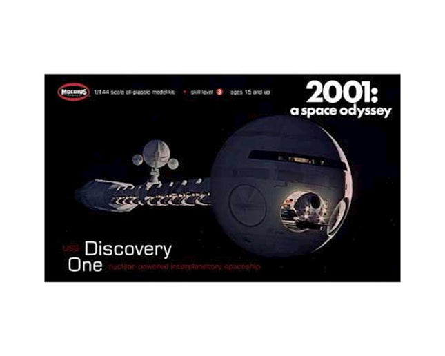 MOE2001-3, Moebius Model 1/144 Scale 2001: A Space Odyssey Discovery XD-1 Model Kit