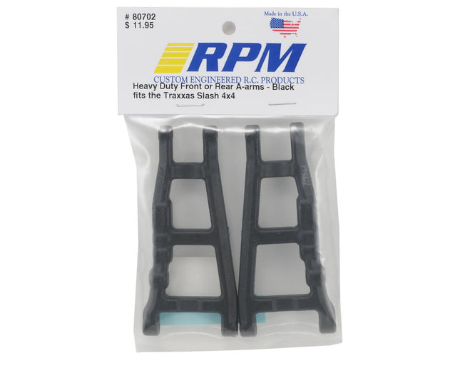 RPM80702, RPM Traxxas Slash 4x4 Front or Rear A-arms (Black)