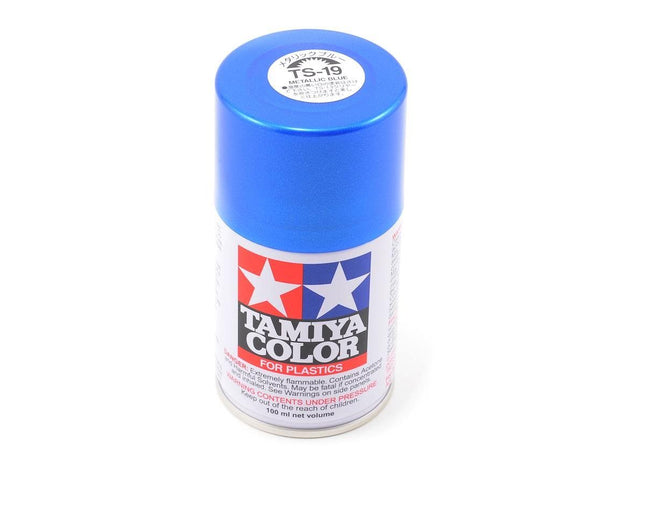 TAM85019, Tamiya TS-19 Metallic Blue Lacquer Spray Paint (100ml)