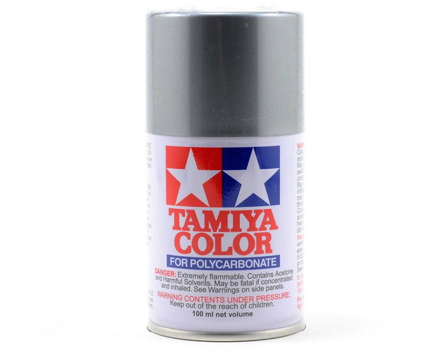 TAM86012, Tamiya PS-12 Silver Lexan Spray Paint (100ml)