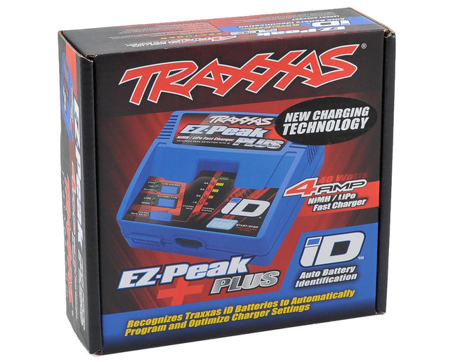 TRA2970, Traxxas EZ-Peak Plus Battery Charger w/Auto iD (3S/4A/40W)