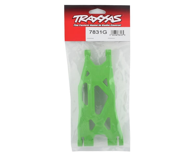 TRA7831G, Traxxas X-Maxx Heavy-Duty Left Lower Suspension Arm (Green)