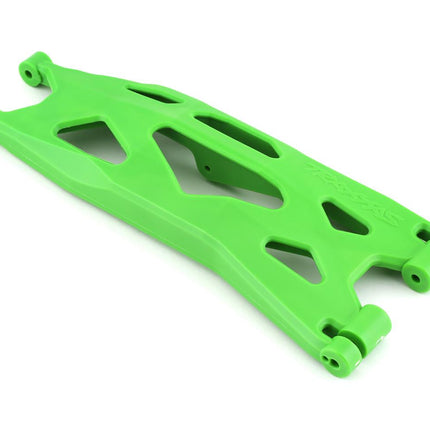 TRA7893G, Traxxas X-Maxx WideMaxx Lower Right Front/Rear Suspension Arm (Green) (Use with TRA7895 WideMaxx Suspension Kit)