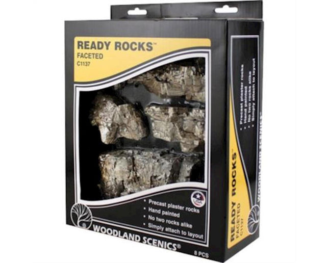 WOOC1137, Ready Rocks, Faceted Rocks