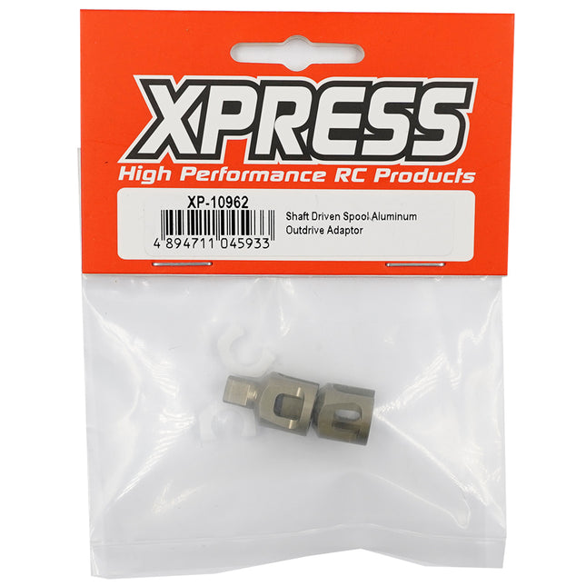 XP-10962, Xpress Shaft Driven Spool Aluminum Outdrive Adaptor