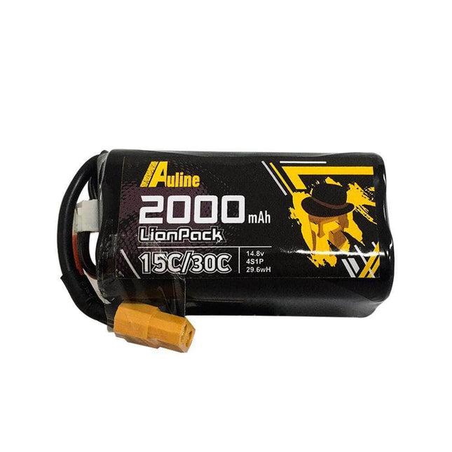 Auline 14.8V 4S 18650 2000mAh 30C Li-Ion Battery - XT60