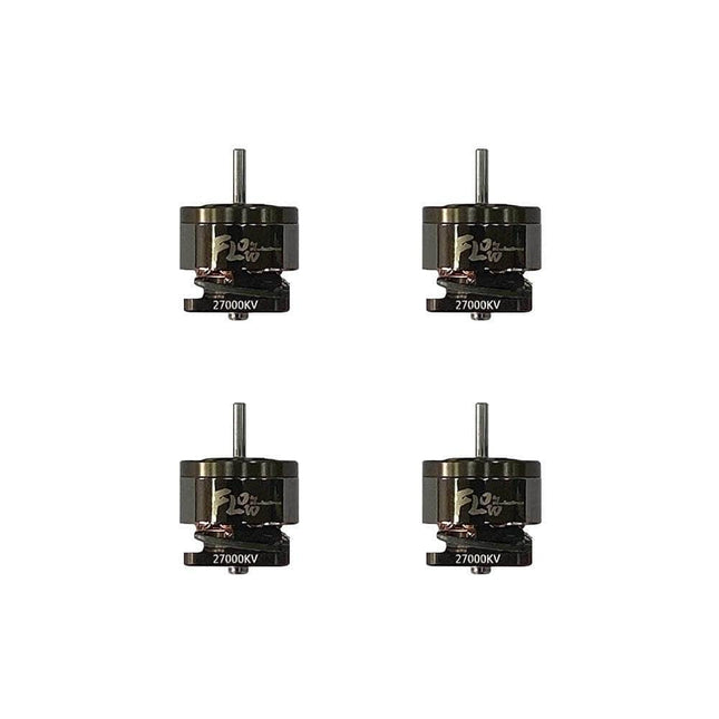 NewBeeDrone Flow 0702 27,000Kv Dual Ball Bearing Micro Motor 4 Pack