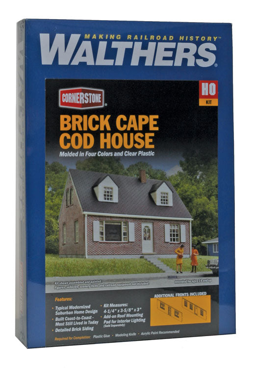 Cape Cod House Brick Kit