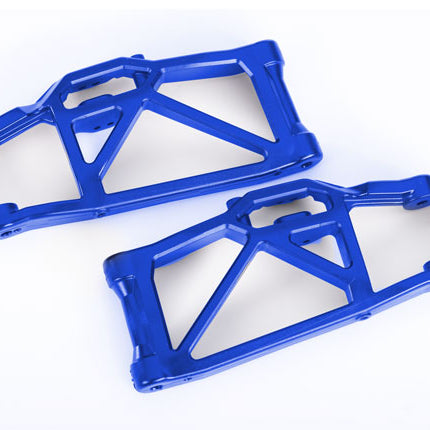TRA10230-BLUE, Traxxas Suspension arms, lower, blue (left and right, front or rear) (2)