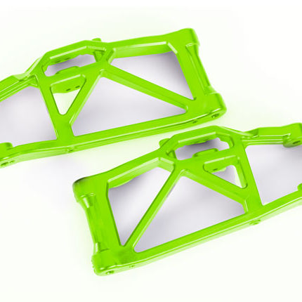 TRA10230-GRN, Traxxas Suspension arms, lower, green (left and right, front or rear) (2)