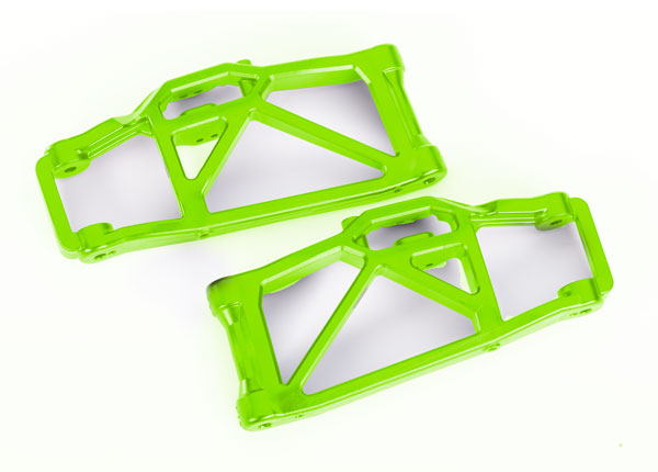 TRA10230-GRN, Traxxas Suspension arms, lower, green (left and right, front or rear) (2)