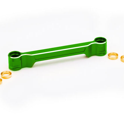 TRA10239-GRN, Traxxas Draglink, steering, 6061-T6 aluminum (green-anodized)