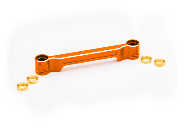 TRA10239-ORNG, Traxxas Draglink, steering, 6061-T6 aluminum (orange-anodized)