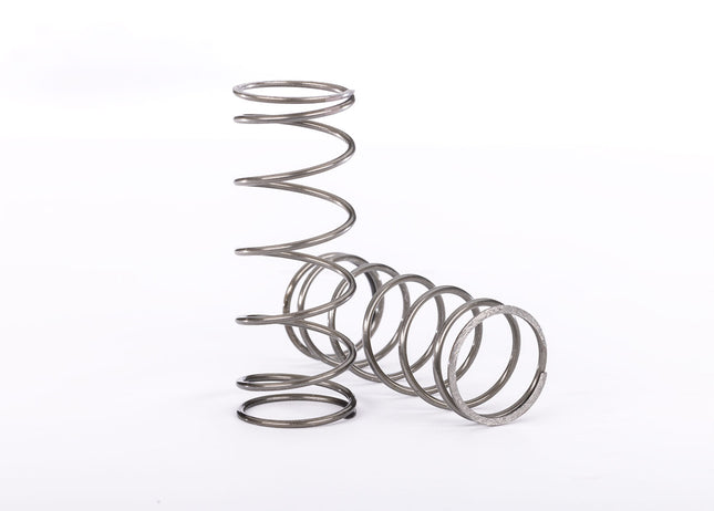 TRA10242, Traxxas Springs, shock (natural finish) (GT-Maxx®) (1.350 rate, brown stripe) (2)