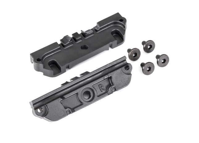 TRA10297, Traxxas Mounts, sway bar (front and rear)/ 3x6mm FCS (4)