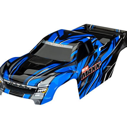 TRA10711-BLUE, Traxxas BODY MINI MAXX BLUE