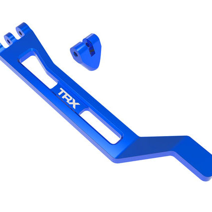 TRA10726-BLUE, Traxxas BATT HOLD-DOWN/POST ALUM BLUE