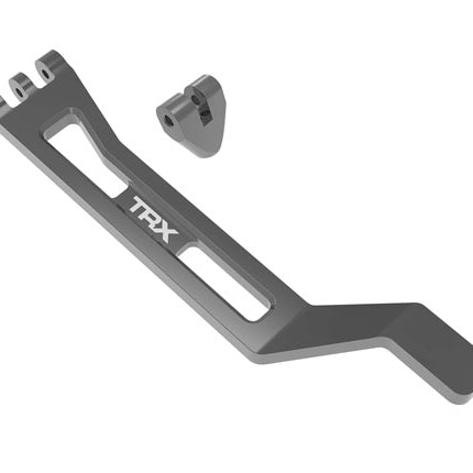 TRA10726-GRAY, Traxxas BATT HOLD-DOWN/POST ALUM GRAY