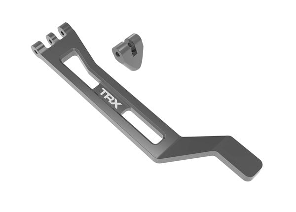 TRA10726-GRAY, Traxxas BATT HOLD-DOWN/POST ALUM GRAY