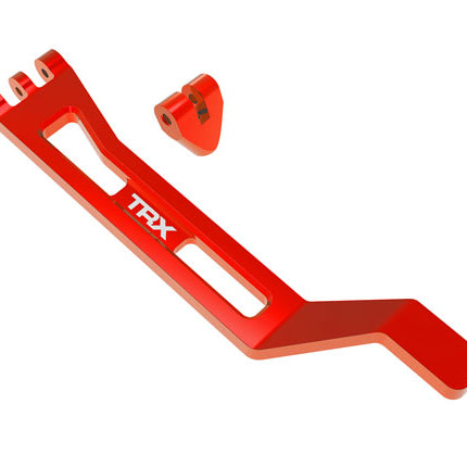 TRA10726-RED, Traxxas BATT HOLD-DOWN/POST ALUM RED