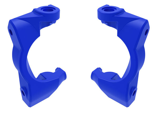 TRA10732-BLUE, Traxxas CASTER BLOCKS L&R BLUE