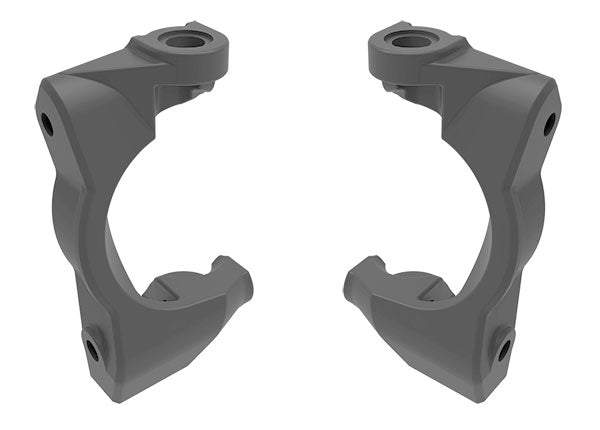 TRA10732-GRAY, Traxxas CASTER BLOCKS L&R GRAY