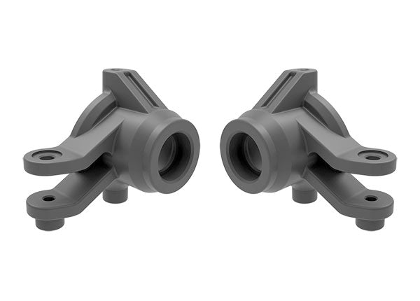 TRA10736-GRAY, Traxxas STEERING BLOCKS L&R GRAY