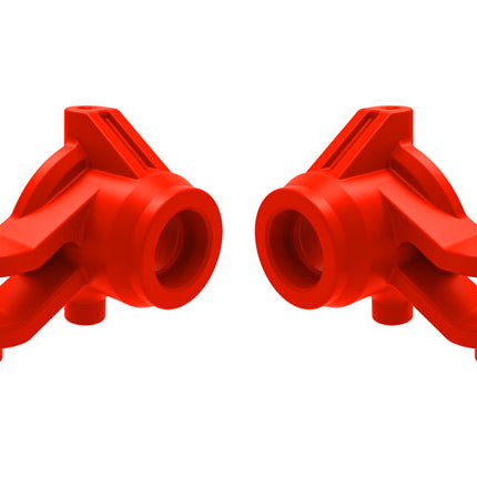 TRA10736-RED, Traxxas STEERING BLOCKS L&R RED