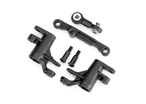 TRA10743, Traxxas STEERING BELLCRANKS/DRAGLINK