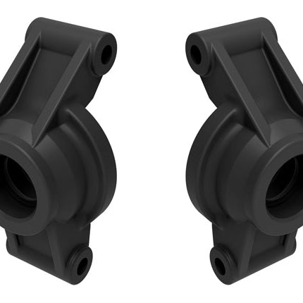 TRA10752-BLK, Traxxas STUB AXLE CARRIERS REAR BLK