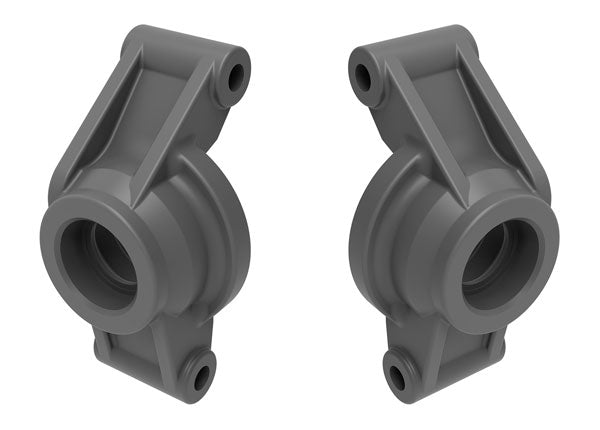 TRA10752-GRAY, Traxxas STUB AXLE CARRIERS REAR GRAY