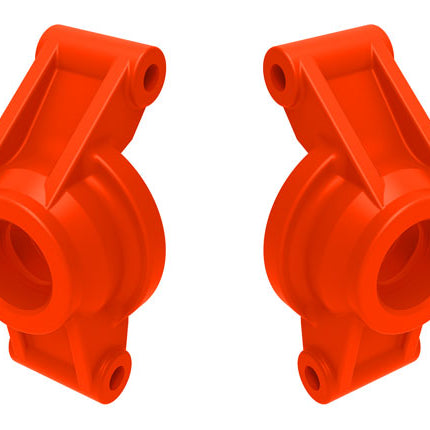 TRA10752-RED, Traxxas STUB AXLE CARRIERS REAR RED