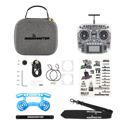 RadioMaster Boxer EdgeTX RC Transmitter - ELRS 2.4GHz - Transparent